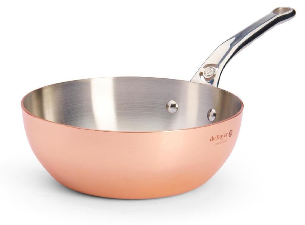 De Buyer KONISCHE SAUTEUSE/SCHMORPFANNE INOCUIVRE Ø20CM
