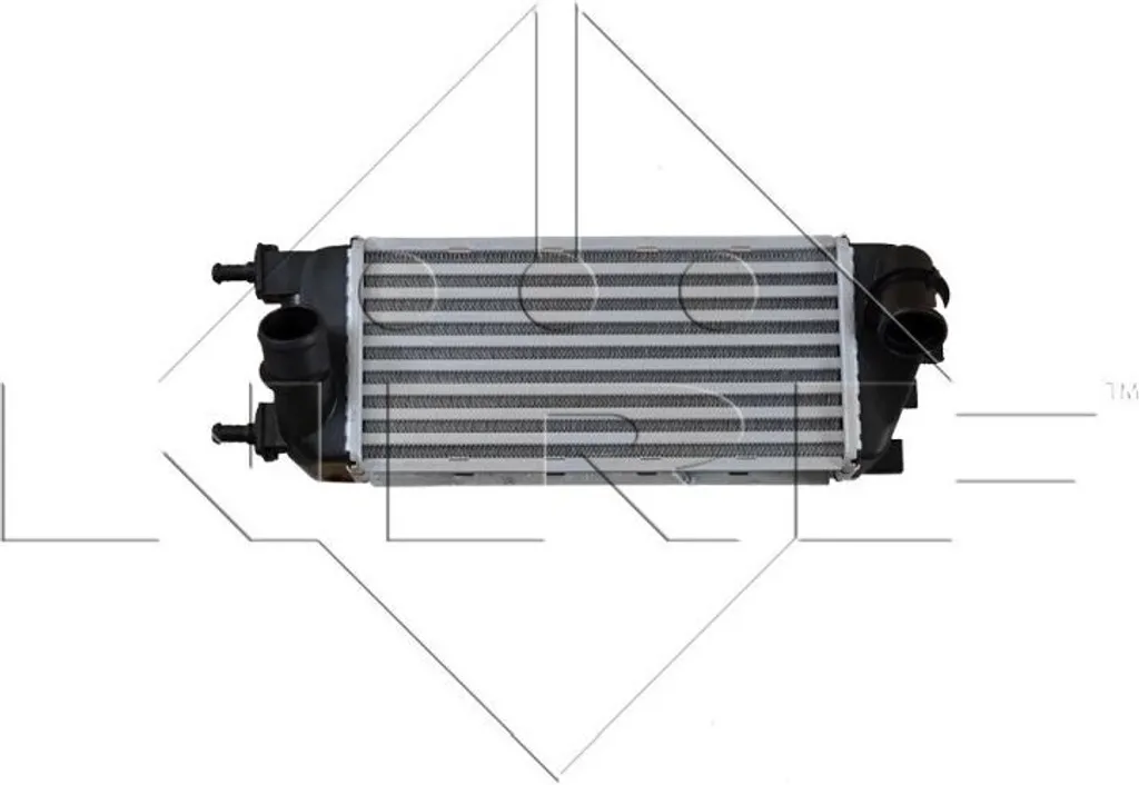 Refroidir l'Air Turbo de Fiat 500 : Intercooler NRF 30183 OE 51855481