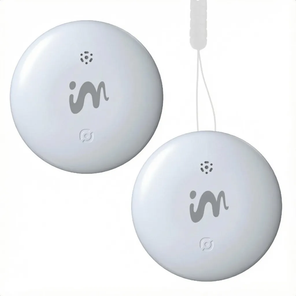 Smart Bluetooth Tracker Per Portachiavi – Bianco, Compatibile Solo IOS, Per Ritrovare Oggetti Smarriti