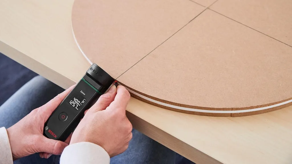 Adaptateur mètre ruban Bosch pour Zamo mesure précise d'objets isolés
