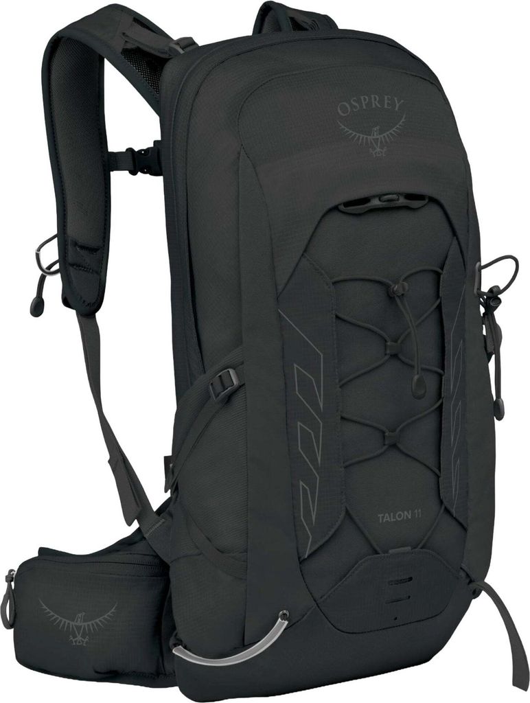 Osprey Herren Talon 11 Multisportrucksack Black/Coal Grey