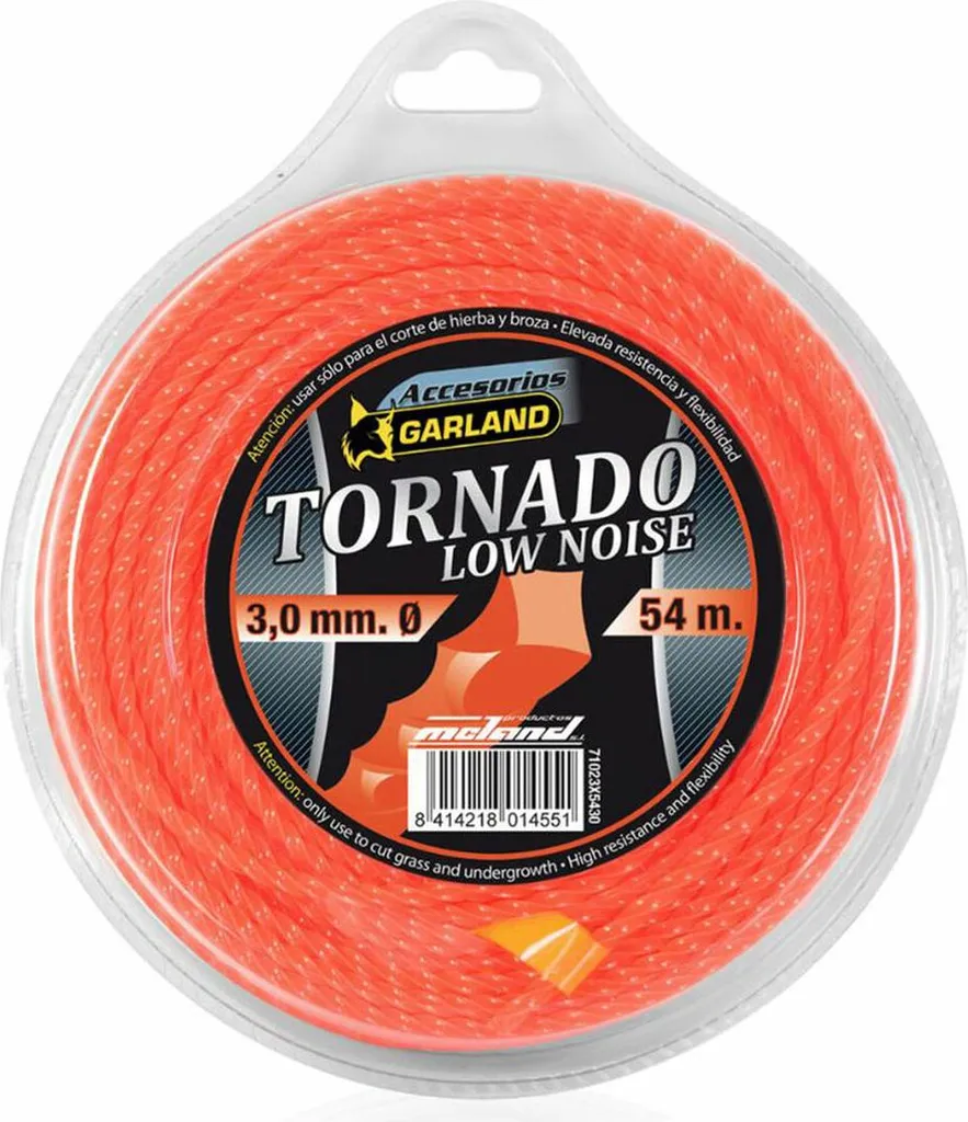 Filo Silenzioso Garland Tornado 3mm x 54m Elicoidale 71023X5430 - 1