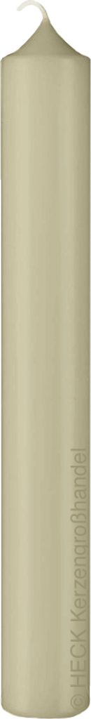 lange schlanke Altarkerzen, Kaminkerzen Verde Veccio Antik Grün 300 x Ø 40 mm, 4 Stück, Kerzen mit Dornbohrung in RAL Kerzengüte Qualität