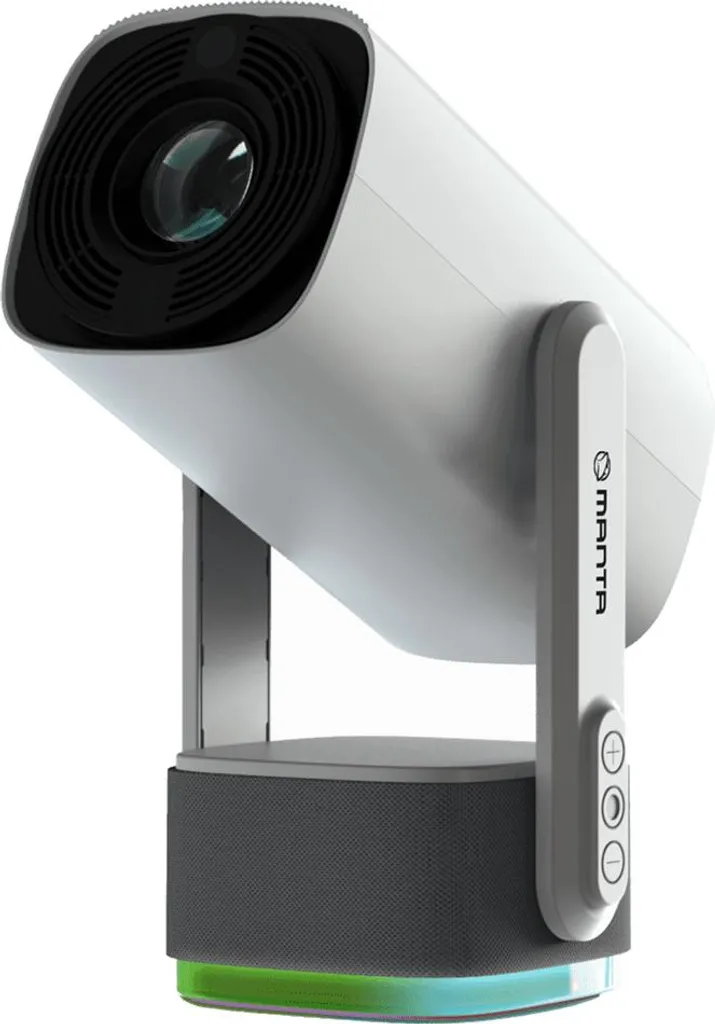 Manta MultiVision PMA102M24 Projecteur Portable HD Android avec Batterie