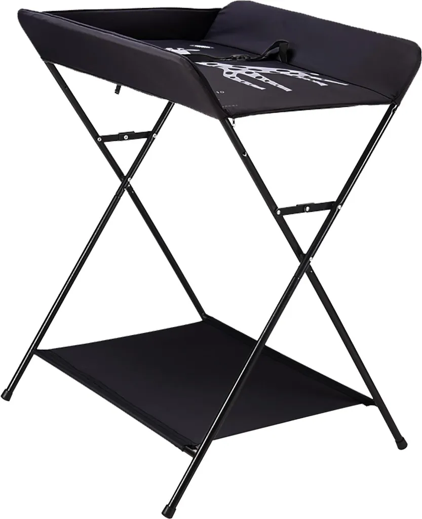 Table à langer en fer 80 x 63 cm avec structure triangulaire stable - 3