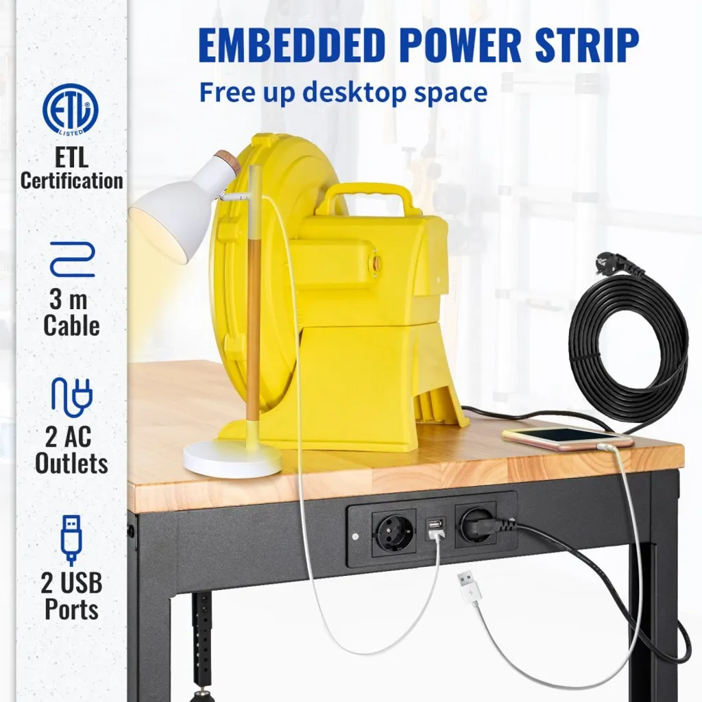 Établi de travail pliable SM® multi-usage avec plateau réglable 900 kg
