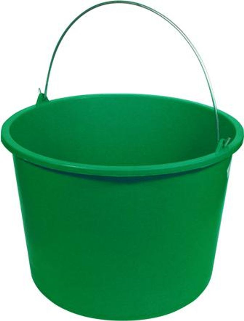 Grüner Kunststoffeimer 20 Liter - Wia Pl 20Z