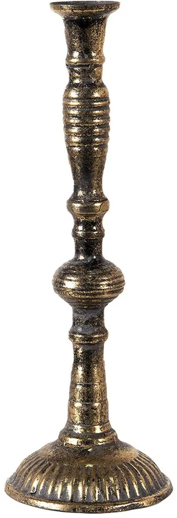 Bougeoir pour Centre de Table Mariage Clayre & Eef Cuivre Hauteur 32 cm