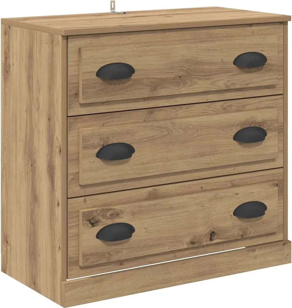 Madia Moderna Rovere 70cm - Mobiletto Salvaspazio Legno Design