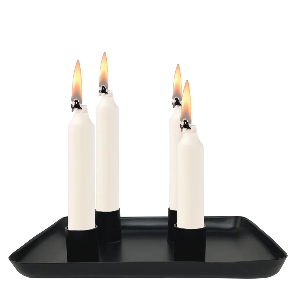 Bougeoir Magnétique pour Décoration de Table Mariage et Fêtes - 4 pcs