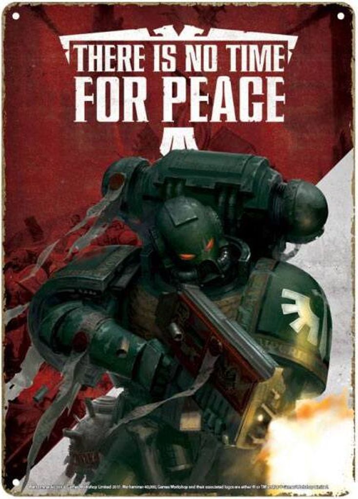 Half Moon Bay Warhammer Blechschild Propaganda 21 x 15 cm HMB-SSA5WR04