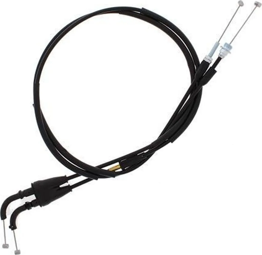Réparer l'accélérateur Yamaha WR 450 F 2007-2011 Jeu de câbles Bowden Noir