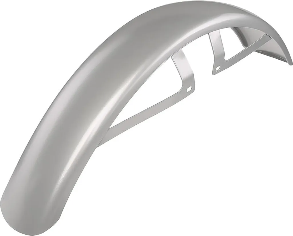 Garde-boue avant gris argenté pour motos MZ TS125 TS150 et TS250/1
