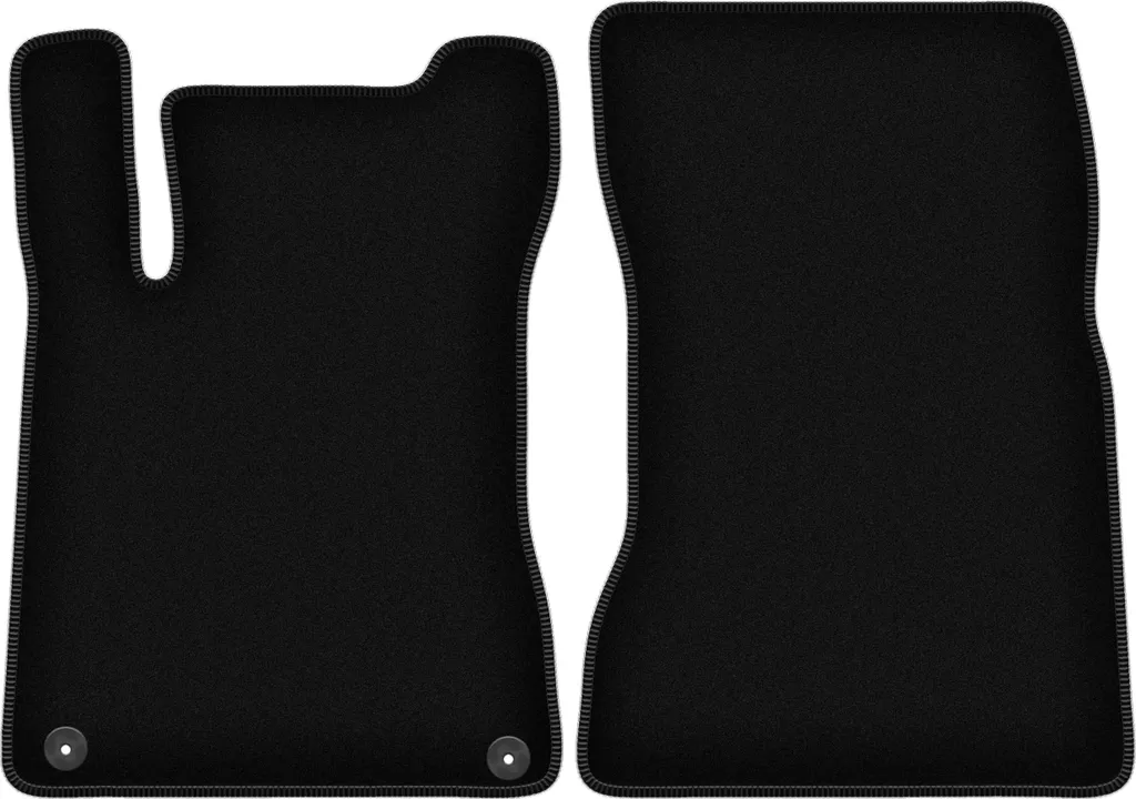 Set 2 Tappetini Anteriori per Mercedes CLA 2019 C118 - Velluto Robusto