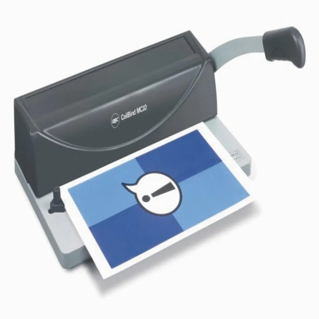 Machine à relier A4 MC10 idéale pour rapports et présentations métal