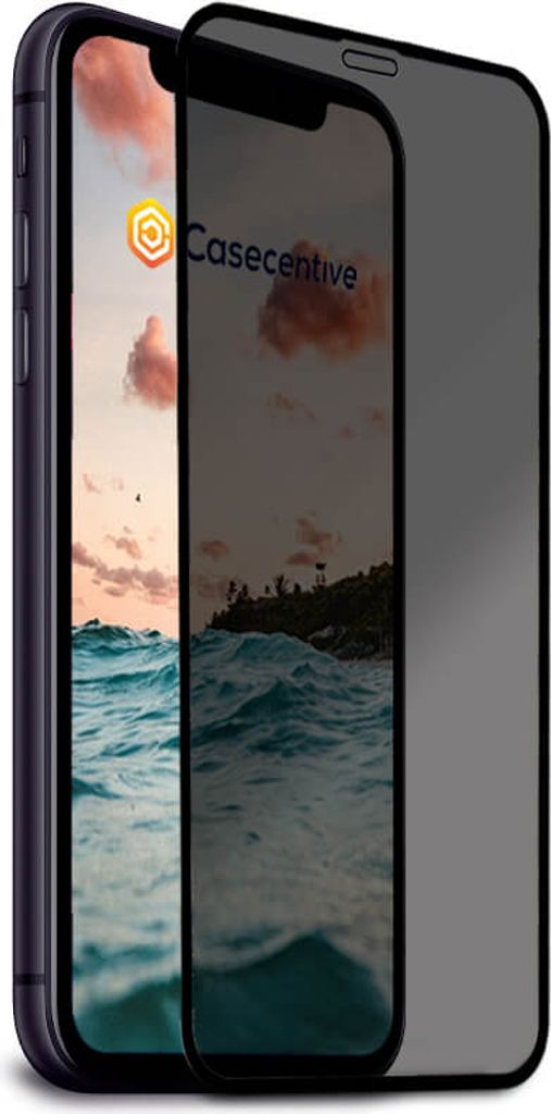 Casecentive Privacy Glass Screen Protector 3D Full Cover iPhone 11 Pro