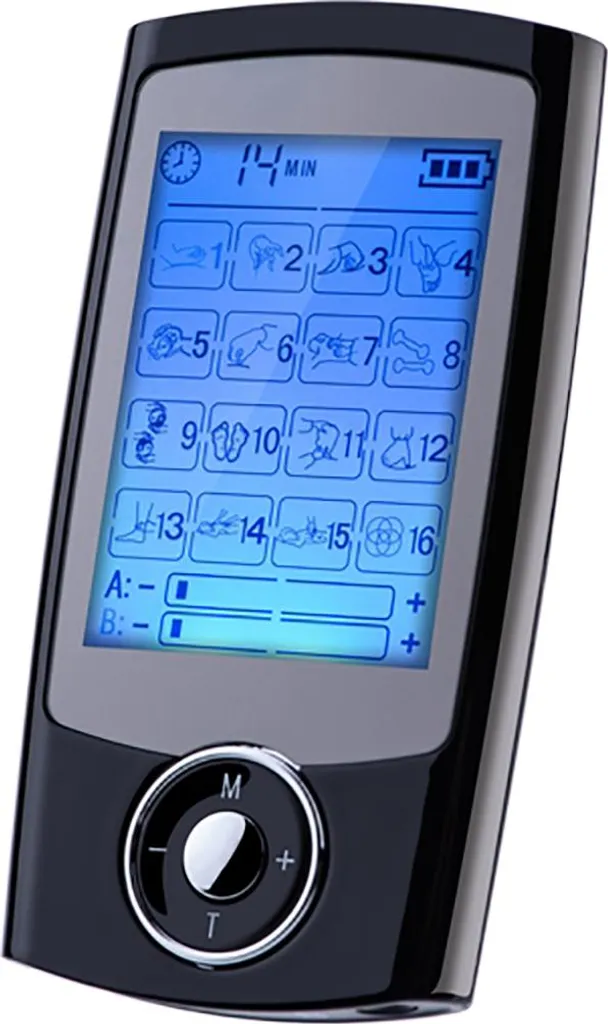 Avizar Phoenix Électrostimulateur Taille Casque LCD 16 Modes Noir - 3