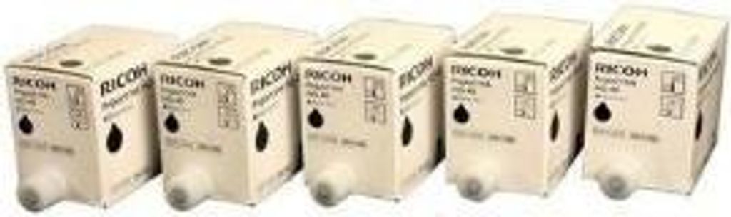 Ricoh HQ40 - 5er-Pack - Schwarz - Original - Tintenpatrone - für Priport DX4542, JP4500 (893188)