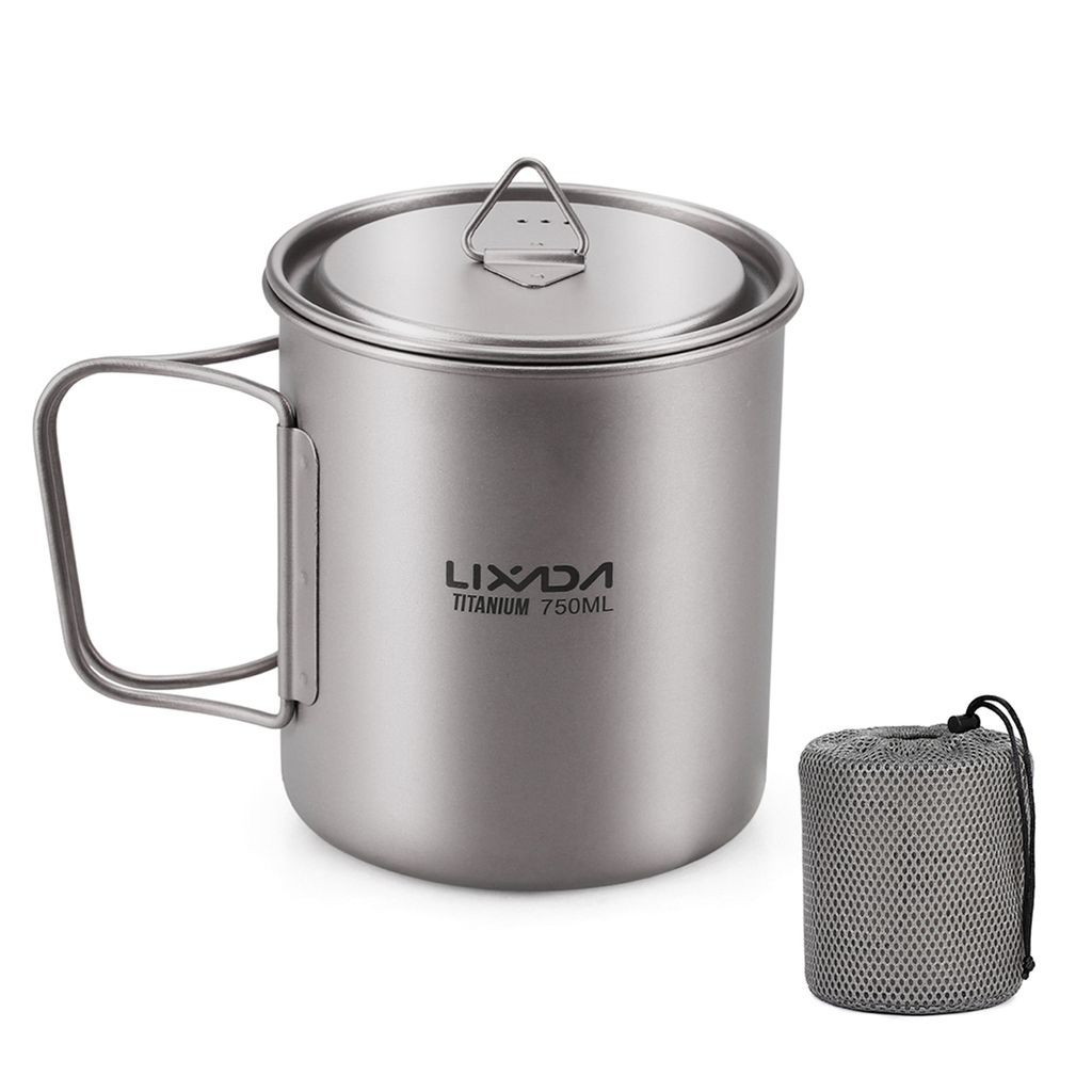 tasse de camping en titane ultralégère de 750 ml - Tasse Image du produit 