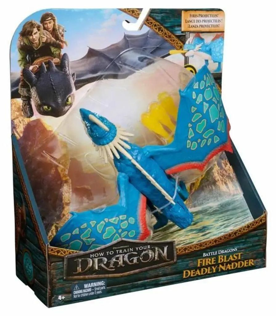 Cómo entrenar a tu dragón Deadly Nadder disparador de Imagen del producto 