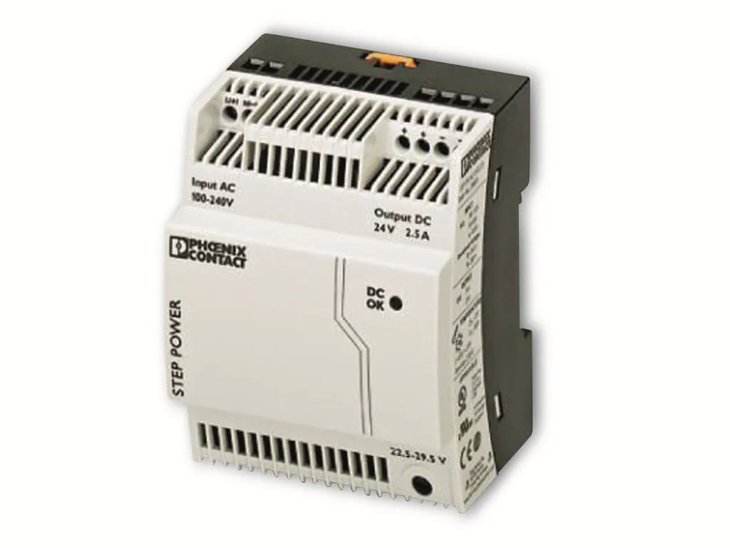 Transformateur Rail DIN 24V pour Automatisme Industriel Phoenix 60W