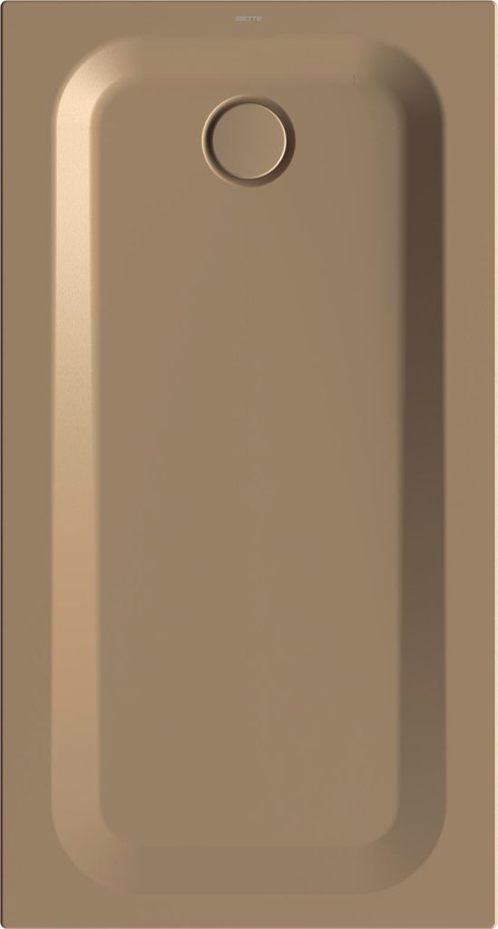 BetteUltra Rechteck-Duschwanne mit Minimum-Wannenträger, 1400x750x35mm, 5814-417T1