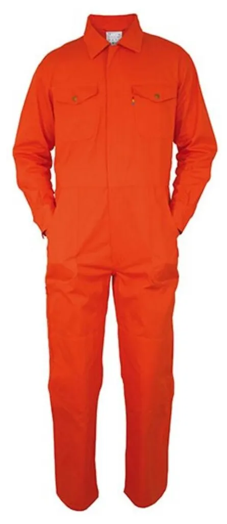 Combinaison de chantier orange Carson pour homme grand 88,9 cm DIY