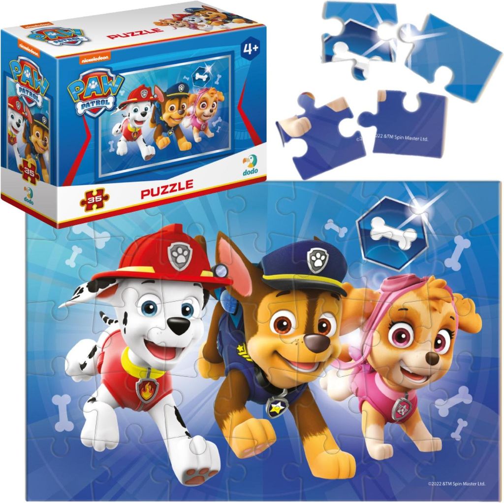 Mini Puzzle "Paw Patrol" 35 Teile Puzzle Für Kinder Set Hunde 200150
