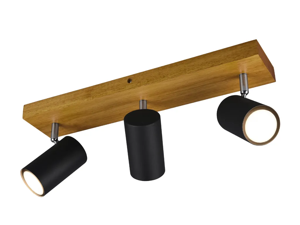 Trio Marley Faretto Soffitto Legno e Bianco: Must-Have Nordic Design