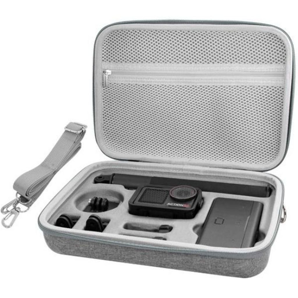 DJI Osmo Action 6 Tragetasche – Große wasserdichte Hardcase Schultertasche – EVA Schutzhülle für Action Zubehör – inkl. verstellbarem Sch...