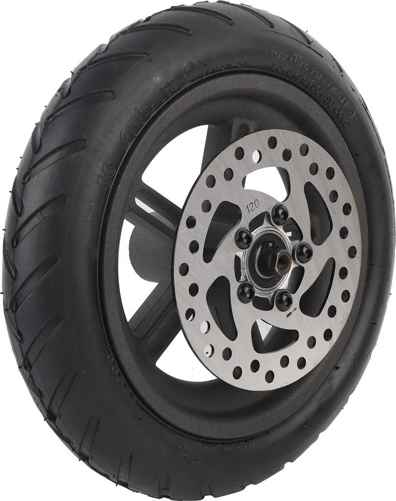 Roue Arrière Gonflable 120mm Xiaomi Pro - Freinage Haute Précision
