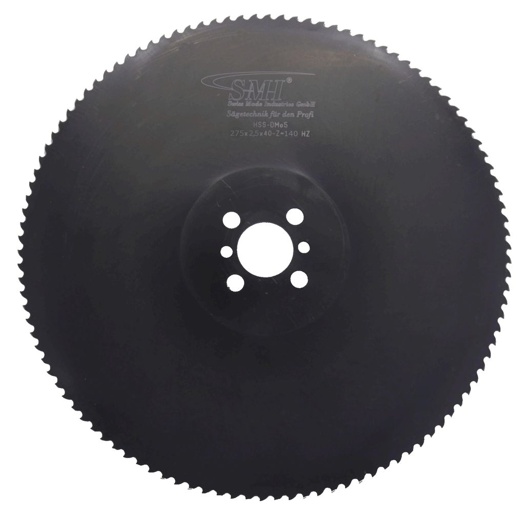 SMI Metall-Kreissägeblatt HSS DMO5 275 x 2,5 x 40 mm 140 Zähne Sägeblatt
