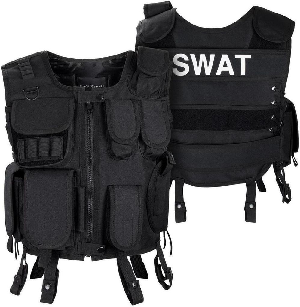 Black Snake Kostüm - Karnevalskostüm - Polizeikostüm - SWAT Produktbild 