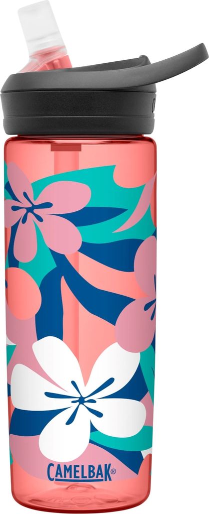 Camelbak Trinkflasche Eddy+ 600 ml , Infinite Jungle - Rosa Türkis