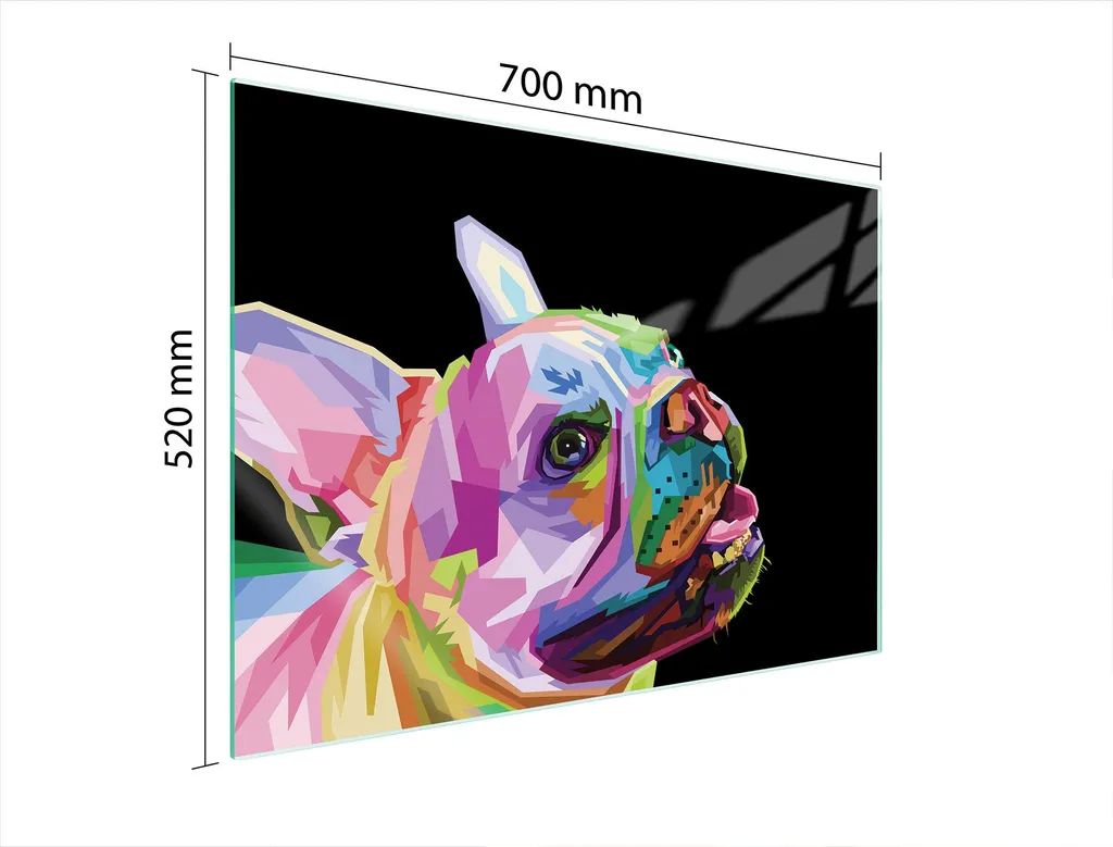 Pannello Protezione Vetrina Levatori 70x52 Cane | Shop Online Sicurezza