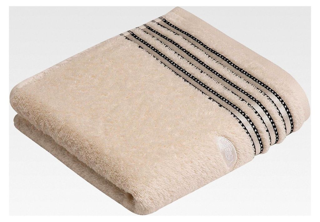 Handtuch 50 x 100 cm Ivory