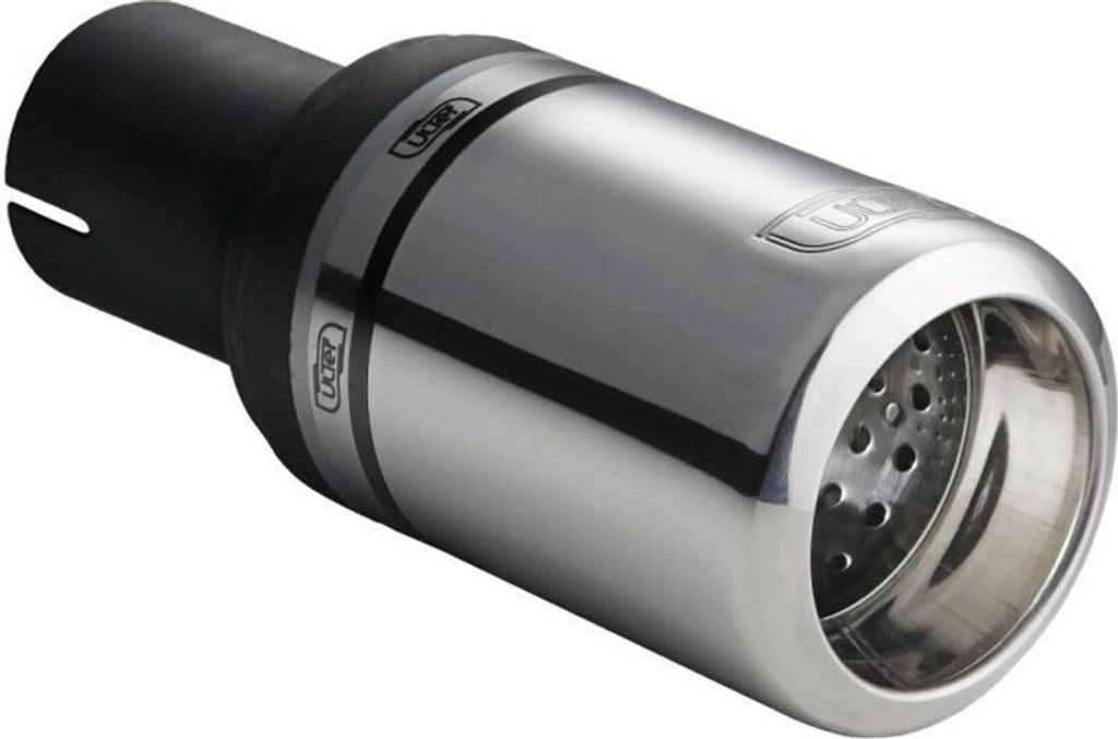 ULTER SPORT N1-07-1K/50 Auspuffblende Endrohr Blende Ø80mm 80mm Rund Edelstahl Verchromt