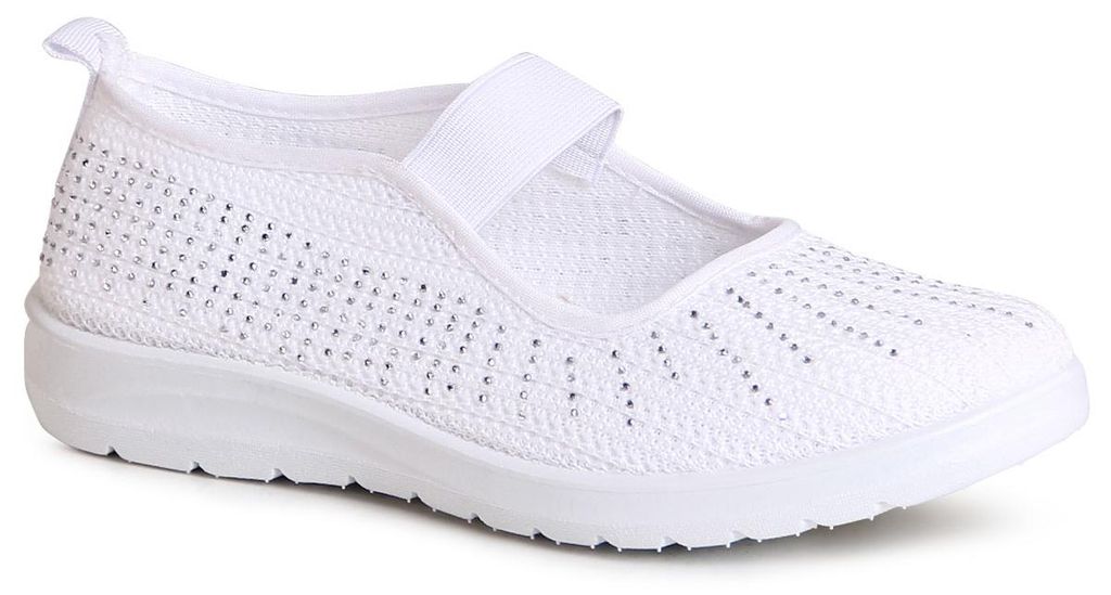topschuhe24 2759 Damen Halbschuhe Sportliche Glitzer Produktbild 