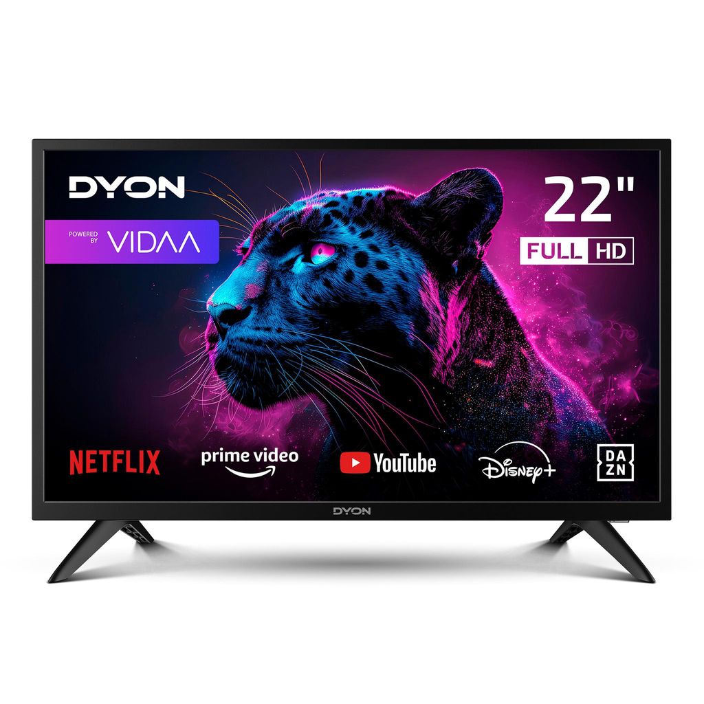 DYON Movie Smart 22 VX, 22". Full HD, streaming, triplo Immagine del prodotto 