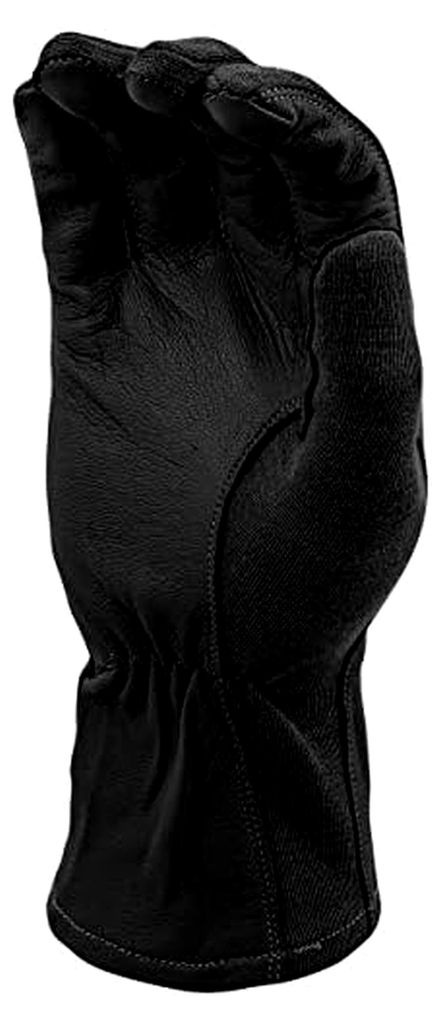 Langärmeliger Pilotenhandschuh aus Nomex in Schwarz