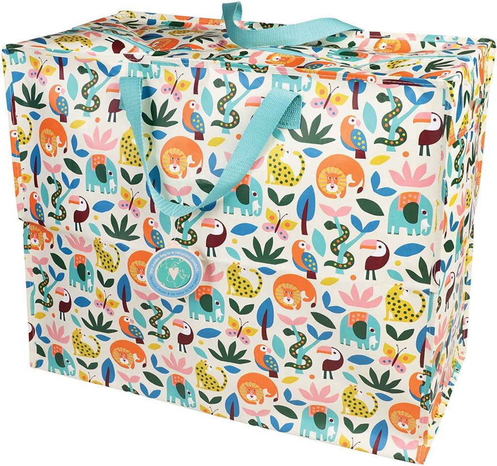 LS-LebenStil XXL Jumbo Bag Wilde Tiere 55cm faltbar Produktbild 