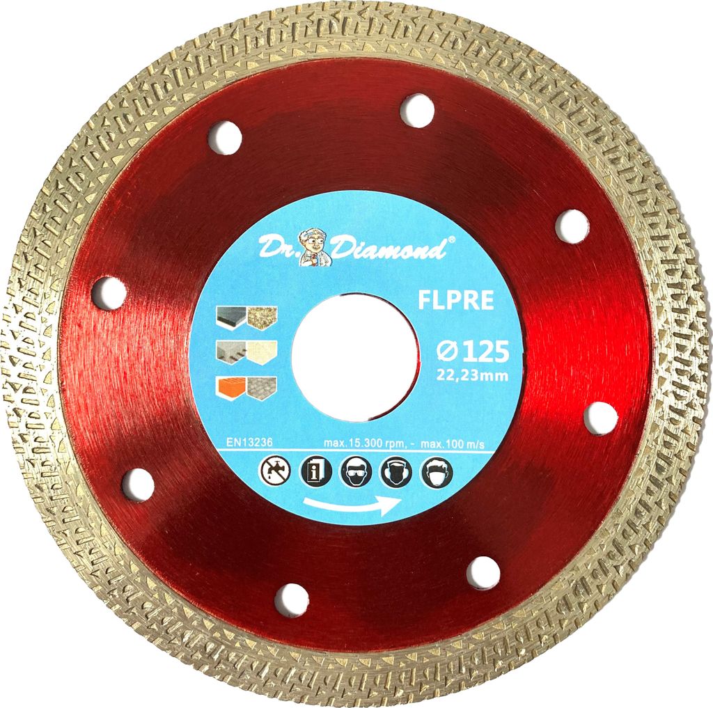 Dr. Diamond® Diamant Trennscheibe Fliese Turbo-Premium 1 x Produktbild 