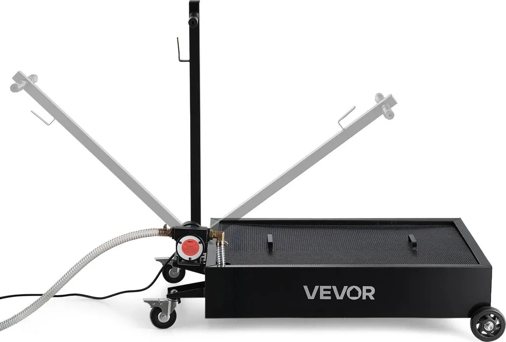Bac de vidange pour SUV et camions 56,8L, profil bas avec vidage électrique