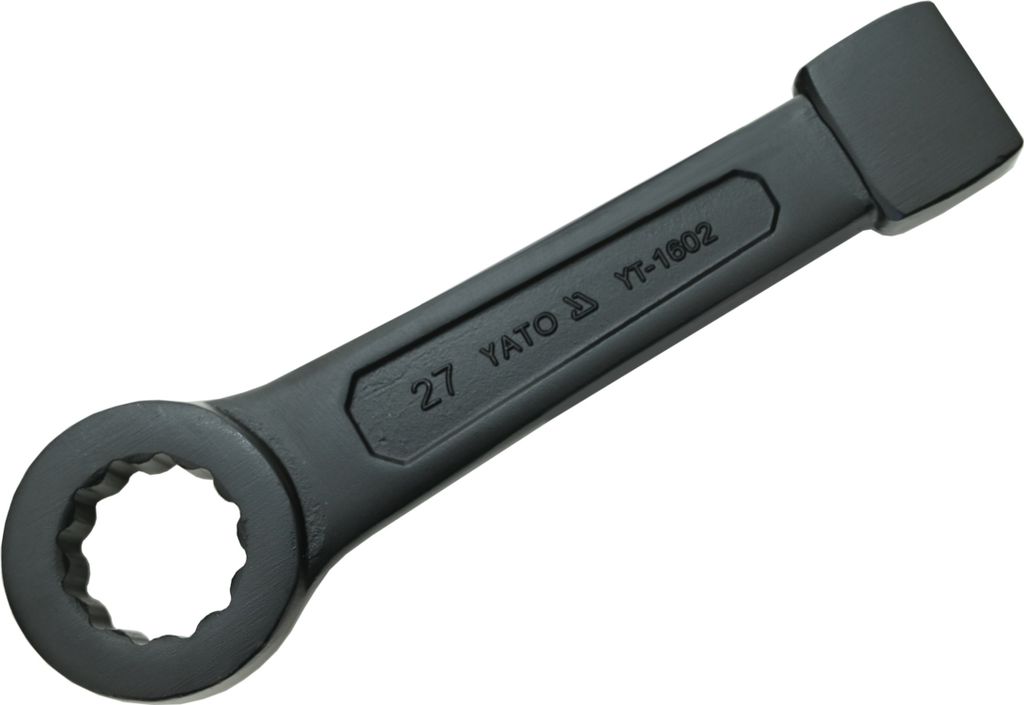 Yato YT-1602, Chrom-Vanadium-Stahl, Schwarz, 27 mm, 185 mm, 420 g, 1 Stück(e)