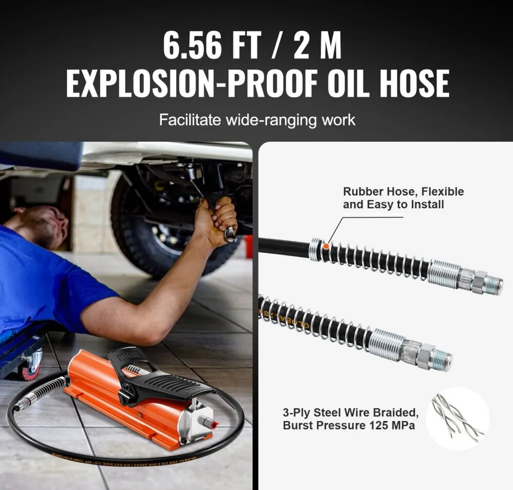 Pompe hydraulique à air haute pression 0,69 L - Modèle compact pro