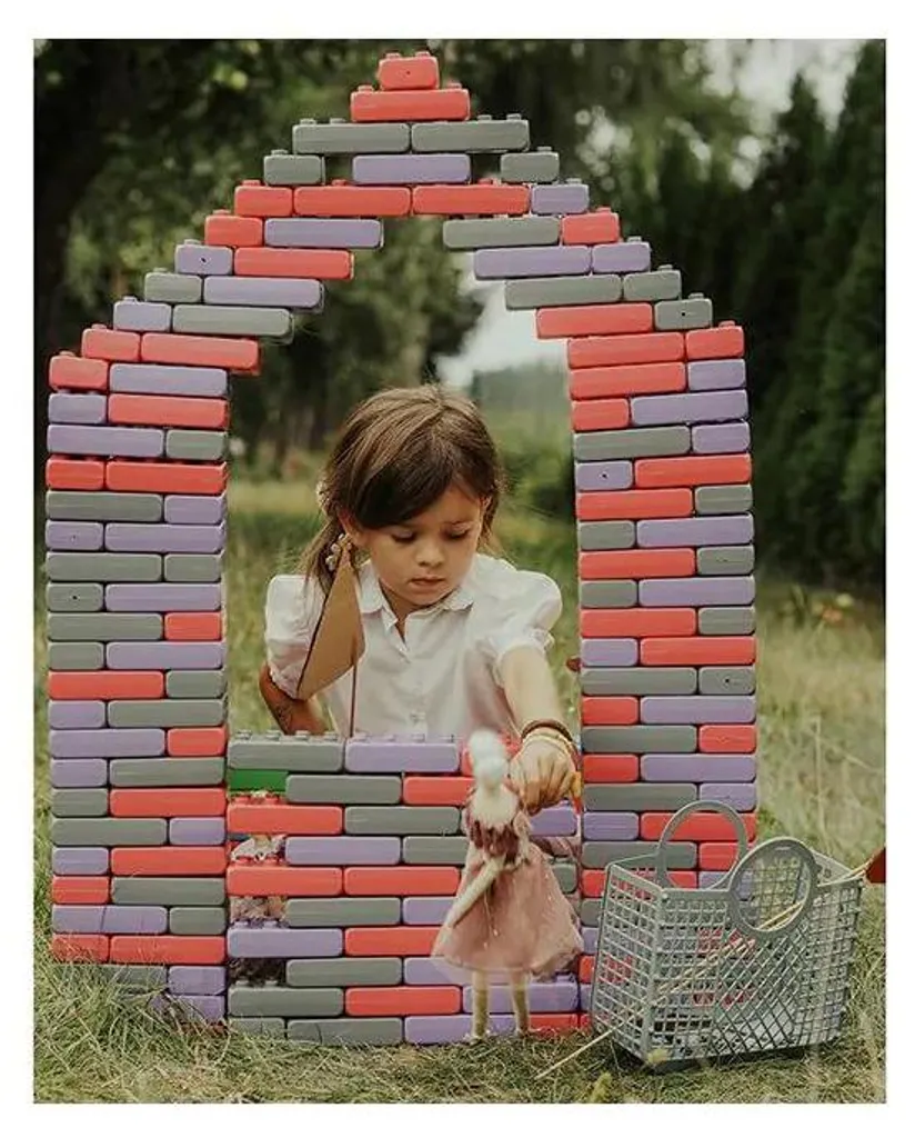 Jeu de construction Junior Bricks pour enfants - Coffret créatif 140