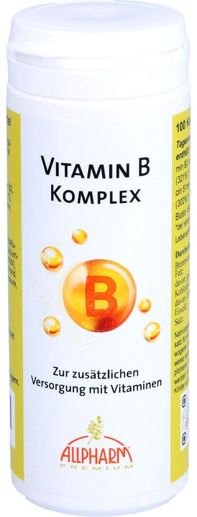 ALLPHARM Vitamin B Komplex Kapseln, 100 St. Kapseln