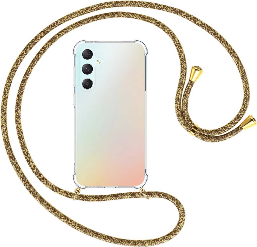 Handykette Backcover-Schutzhülle mit Band (Metall Produktbild 