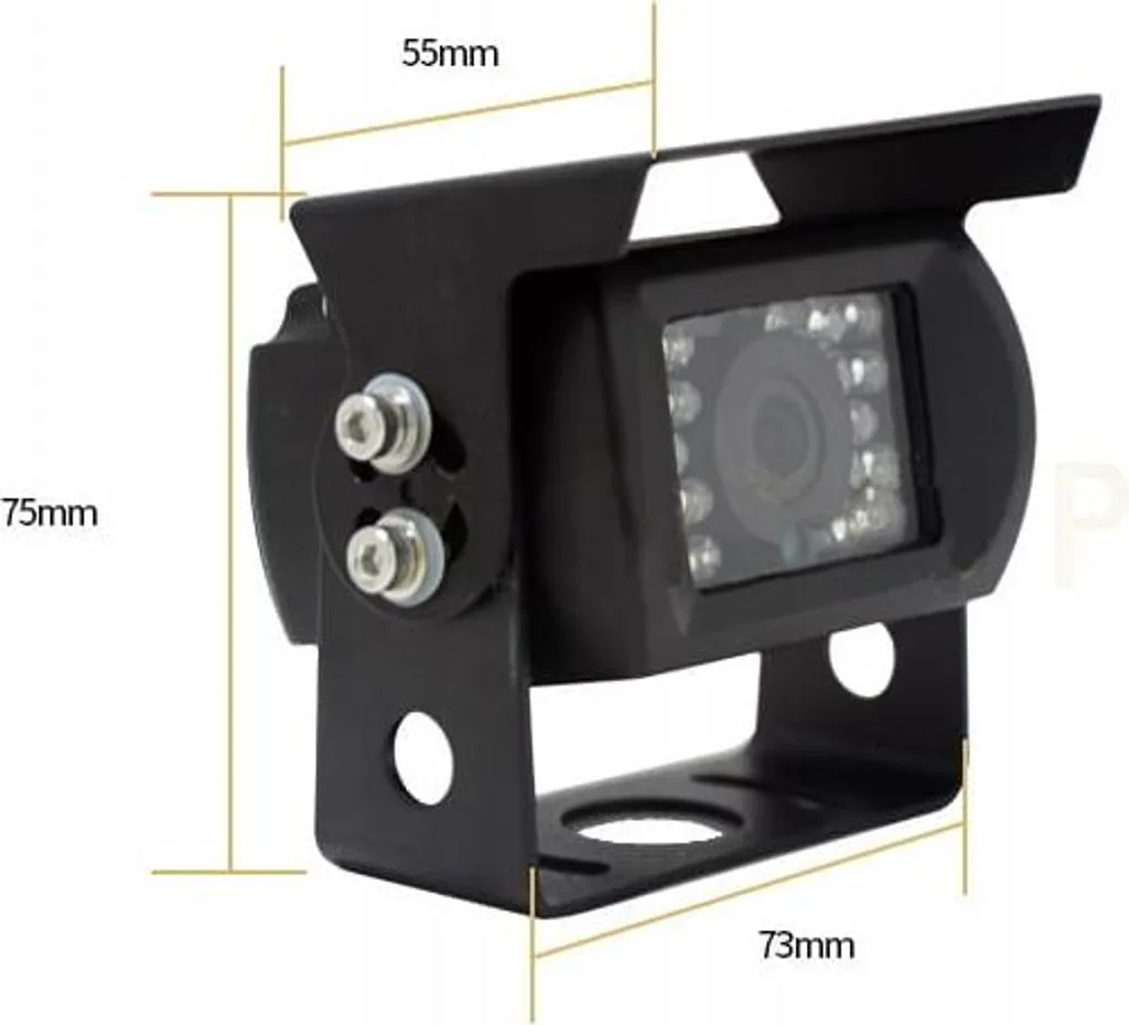 Caméra de recul SONY 700TVL PAL connectique 4 broches pour utilitaires - 3
