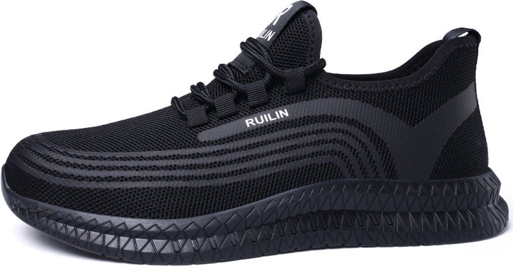 Herren-Arbeitssicherheitsschuhe, atmungsaktive Arbeits-Sneaker, pannensichere Sicherheitsschuhe